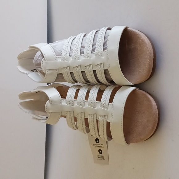 Kim Rodgers White Cresta ultra comfort sandals - Picture 3 of 13